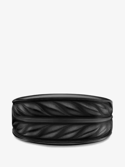 David Yurman chevron three sided signet ring