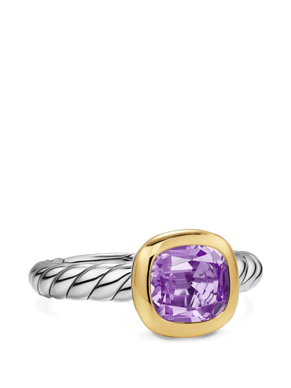 David Yurman DY Mercer® Color Stone Ring in Silver, view 3