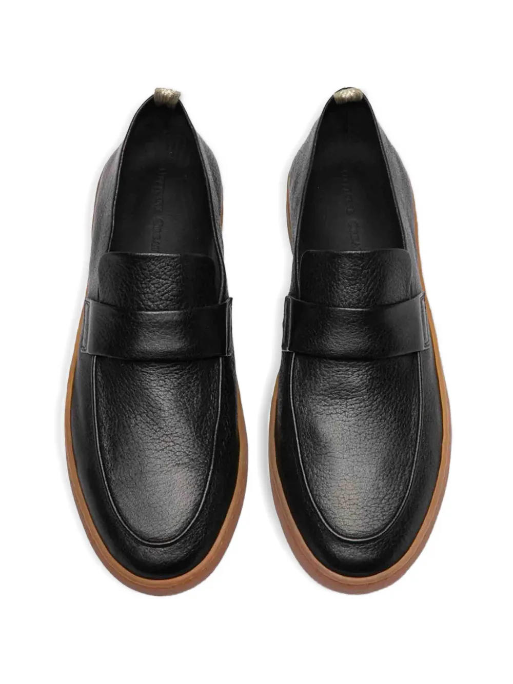 Officine Creative Herbie textured loafers Zwart