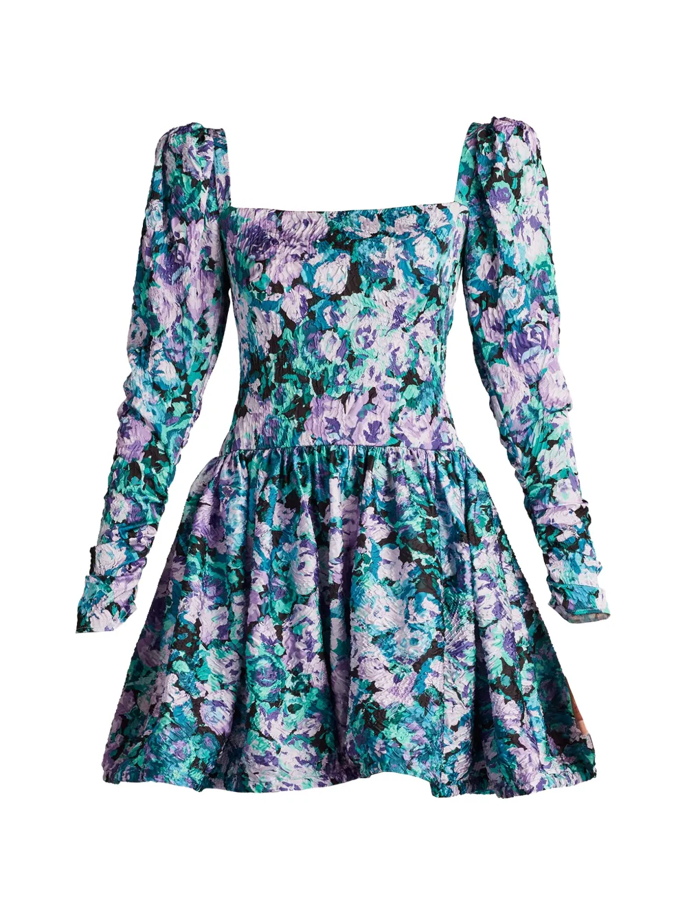 Tadashi Shoji Harlym floral mini dress - Blu