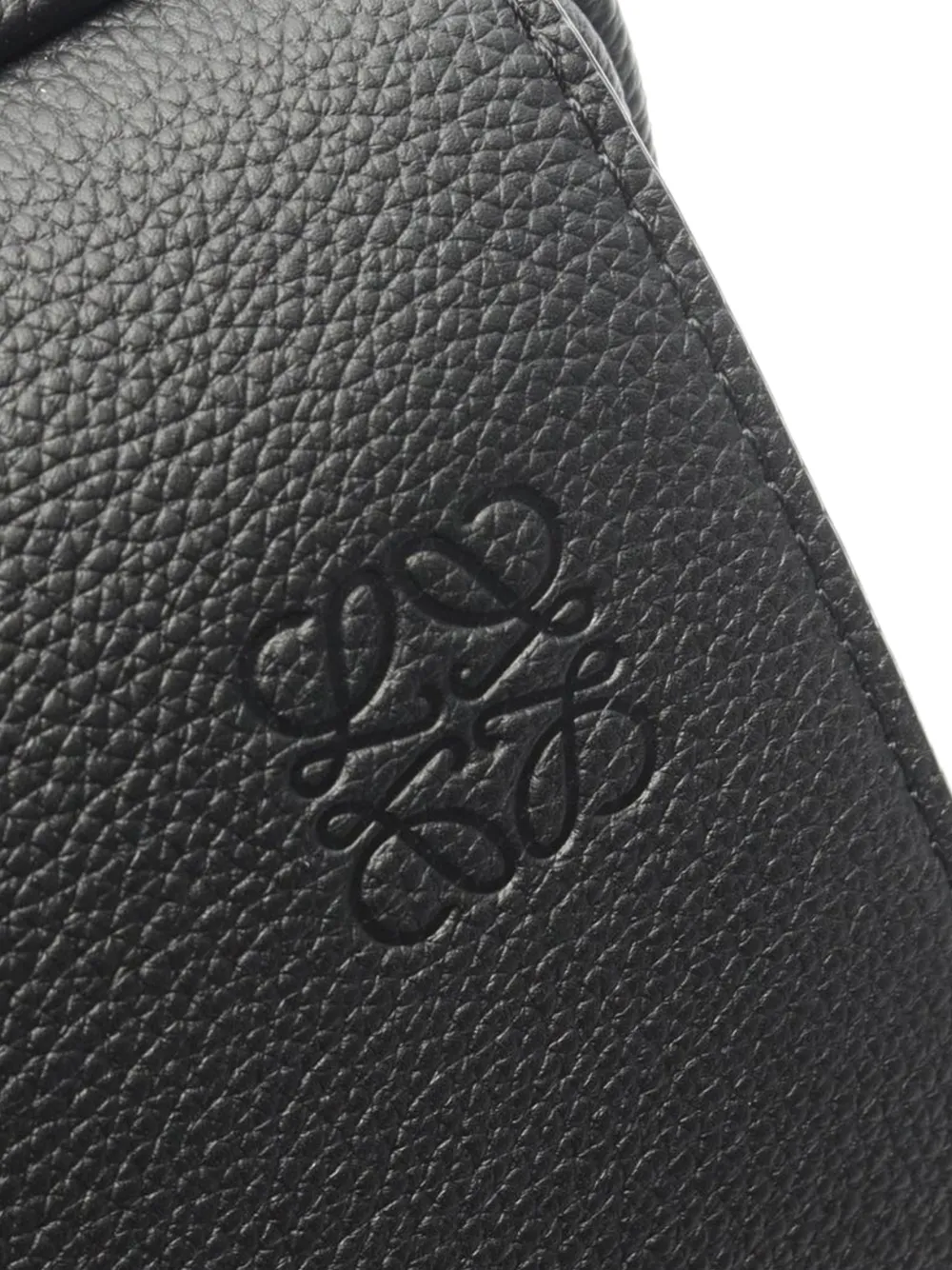  Loewe Pre-owned 2010-2026 Anagram Leather Military Backpack - Black 