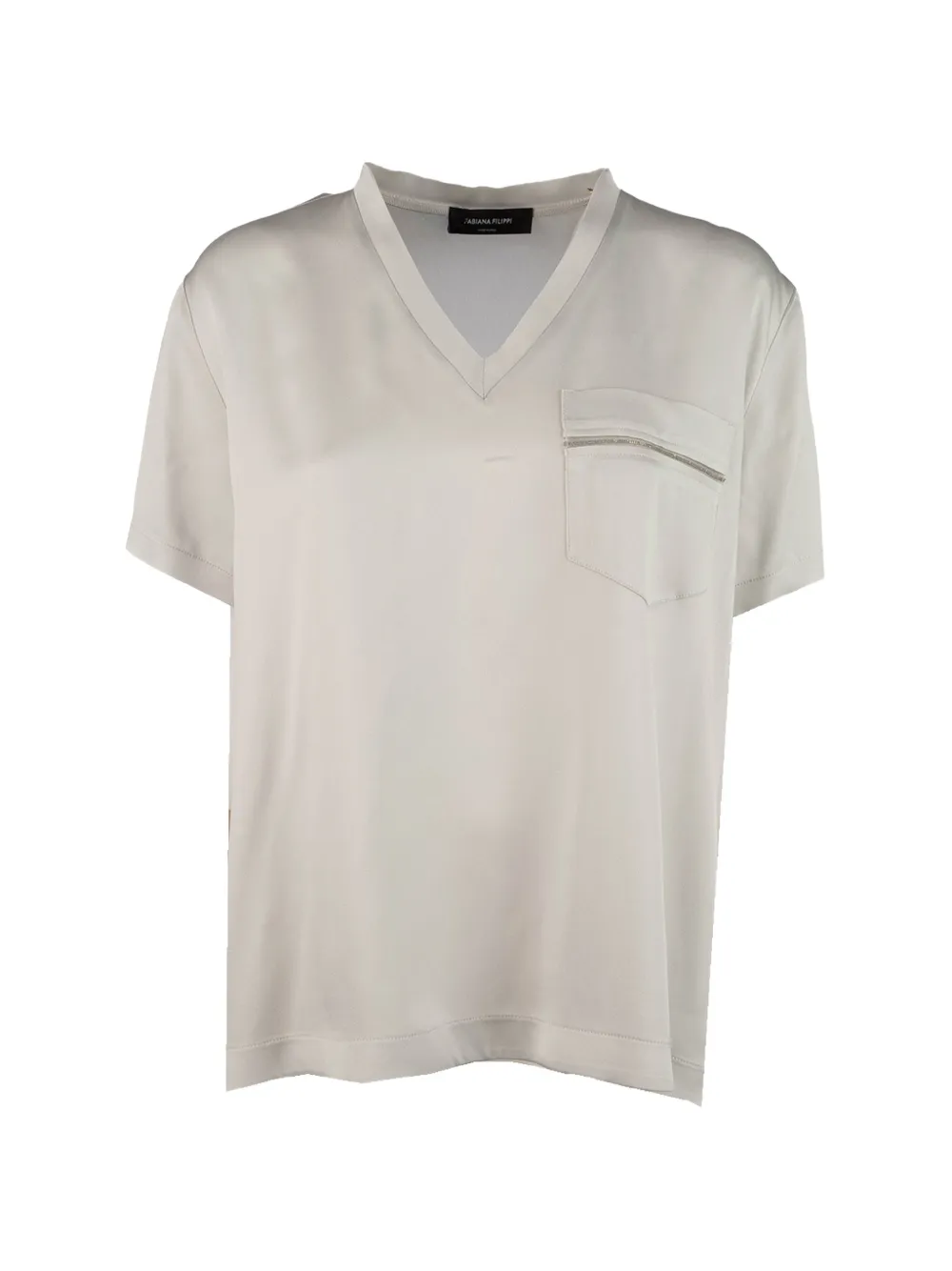 Fabiana Filippi V-neck blouse - Toni neutri