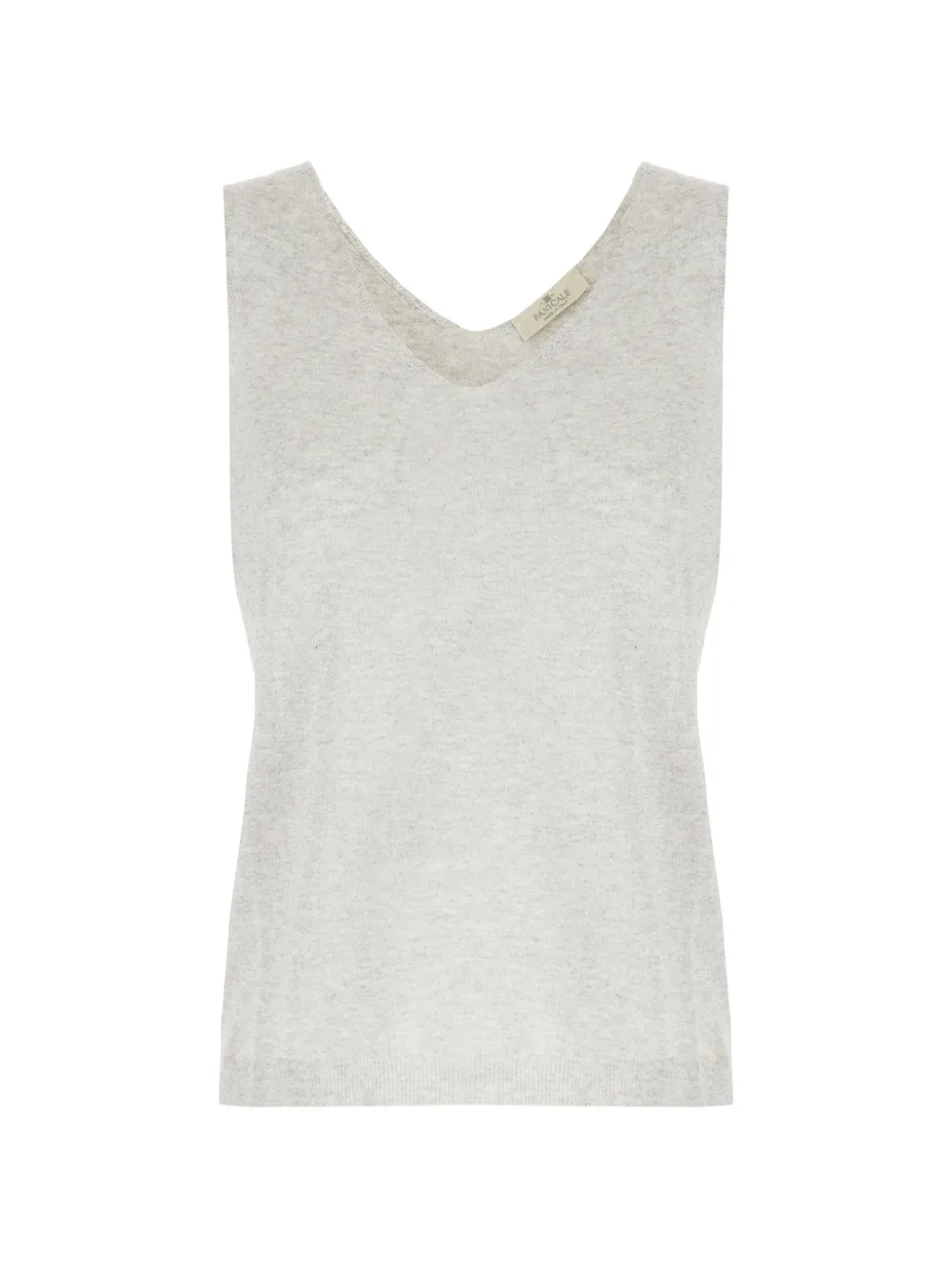 PANICALE V-neck top - Grigio