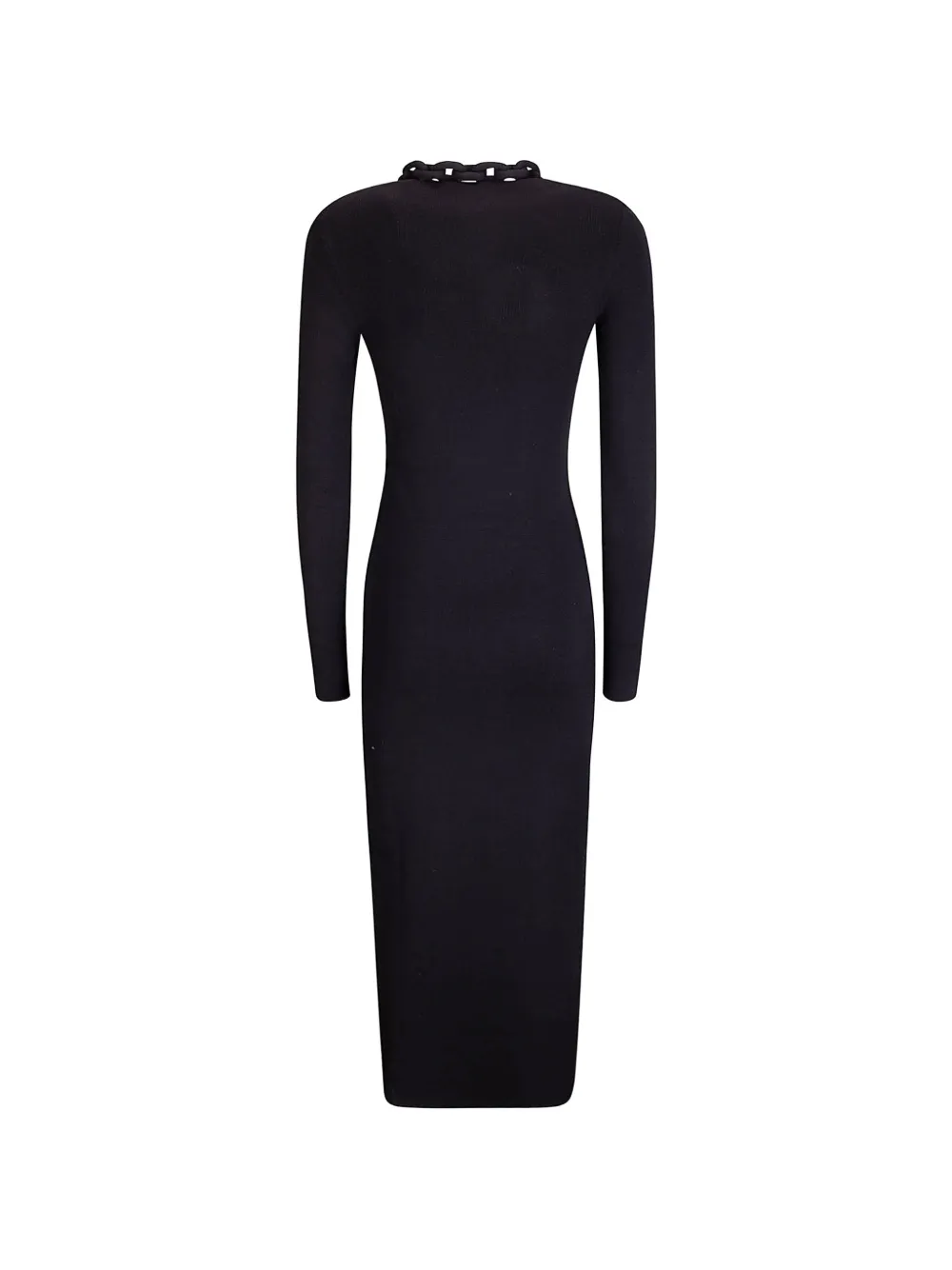 Rabanne Jurk met kettingdetail Zwart