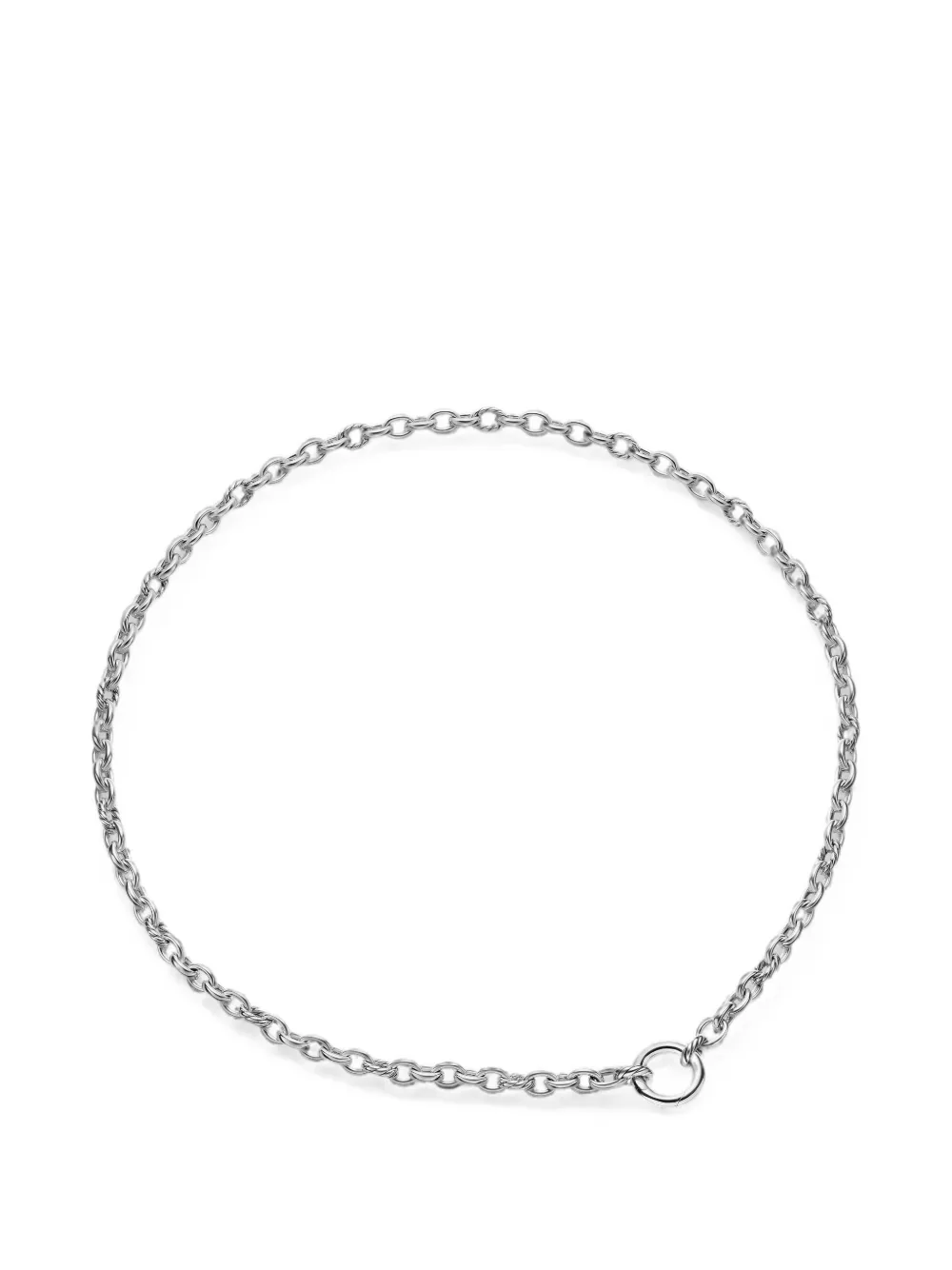 David Yurman Mercer Petite Chain Necklace In Silver