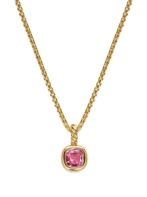 David Yurman Micro Pavé© Open Heart ダイヤモンド ペンダント 18K