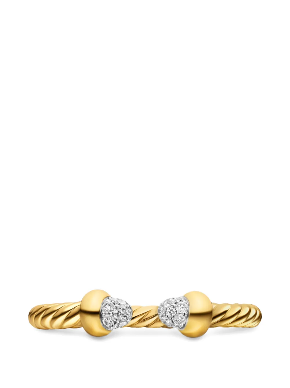 David Yurman micro Cablespira® flex open ring · 7
