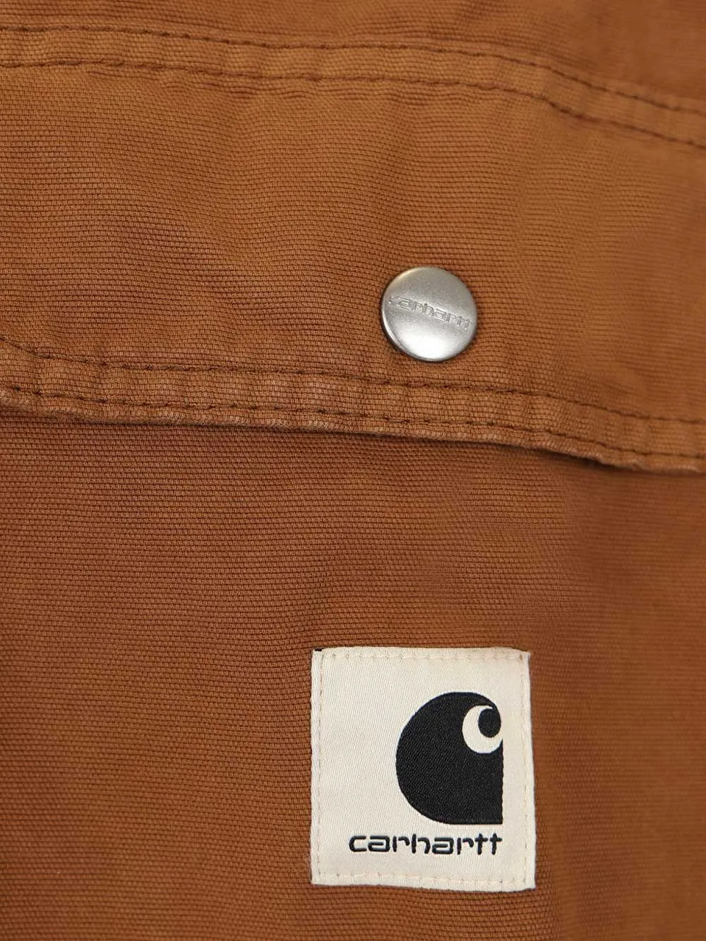  Carhartt Wip Prescott Buttoned Overshirt - Brown 