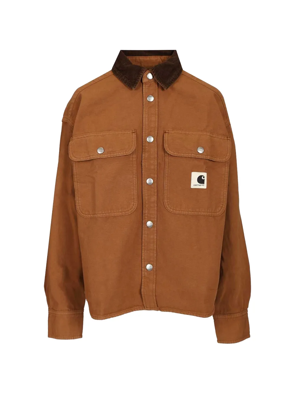 Carhartt WIP Prescott Hemdjacke mit Knöpfen - Braun