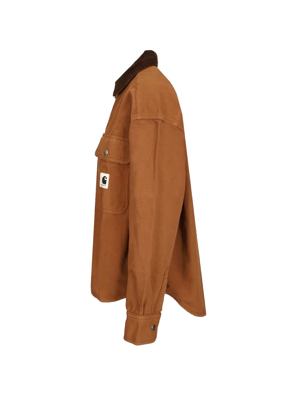 Carhartt WIP Prescott shirtjack met knopen Bruin