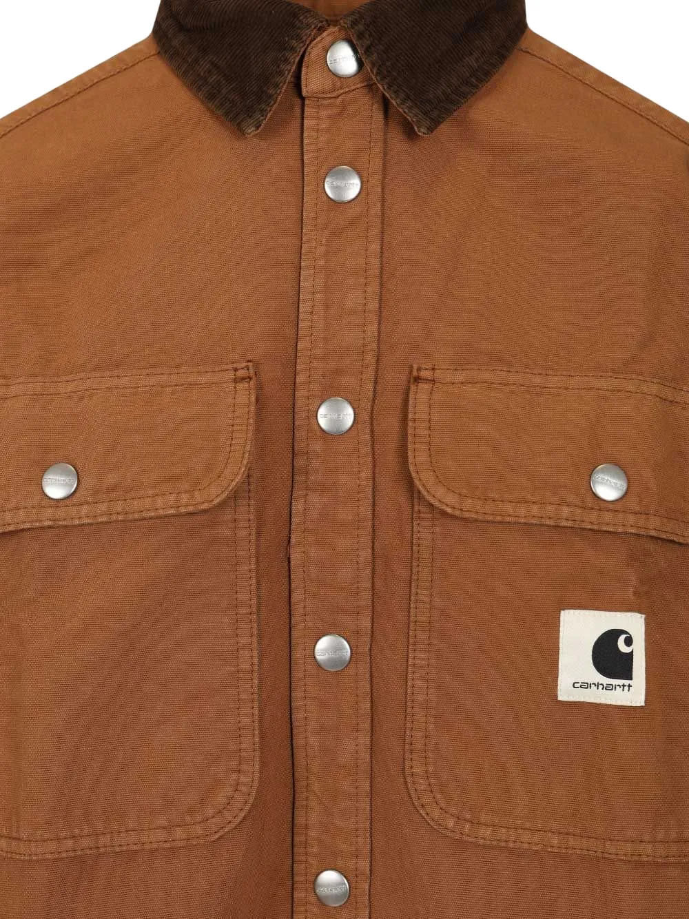 Carhartt WIP Prescott shirtjack met knopen Bruin