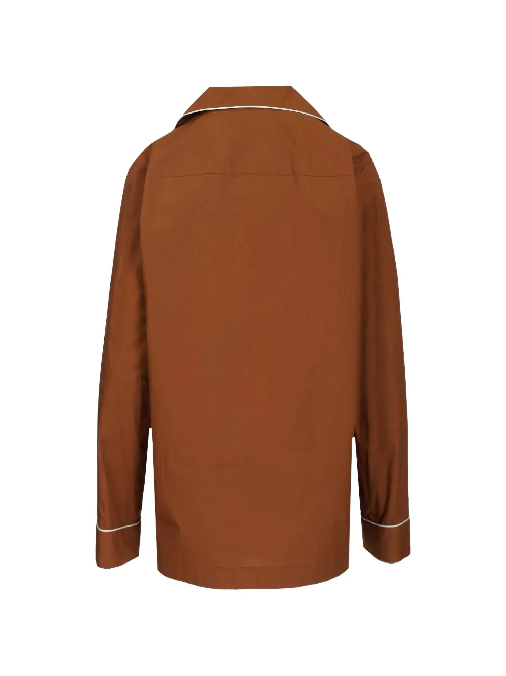Forte Blouse met afwerking Bruin