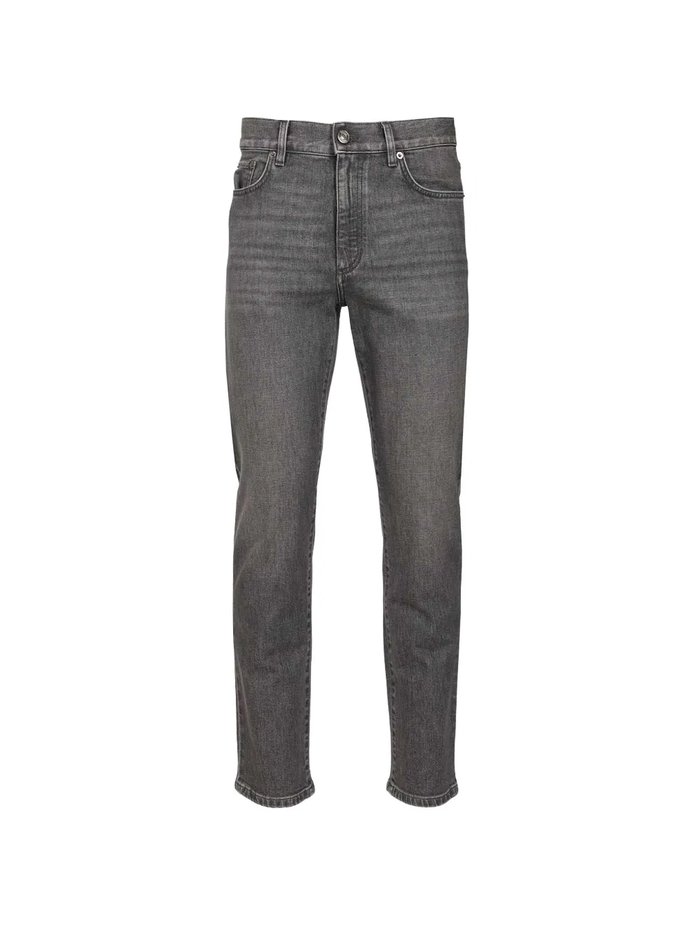 Zegna belt-loop pocket jeans - Grau