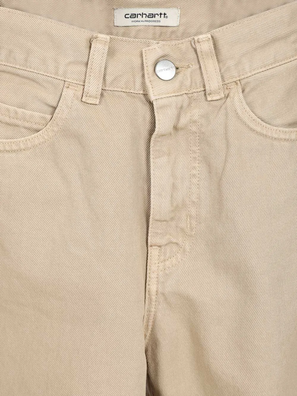 Carhartt WIP Jane Clark broek Beige