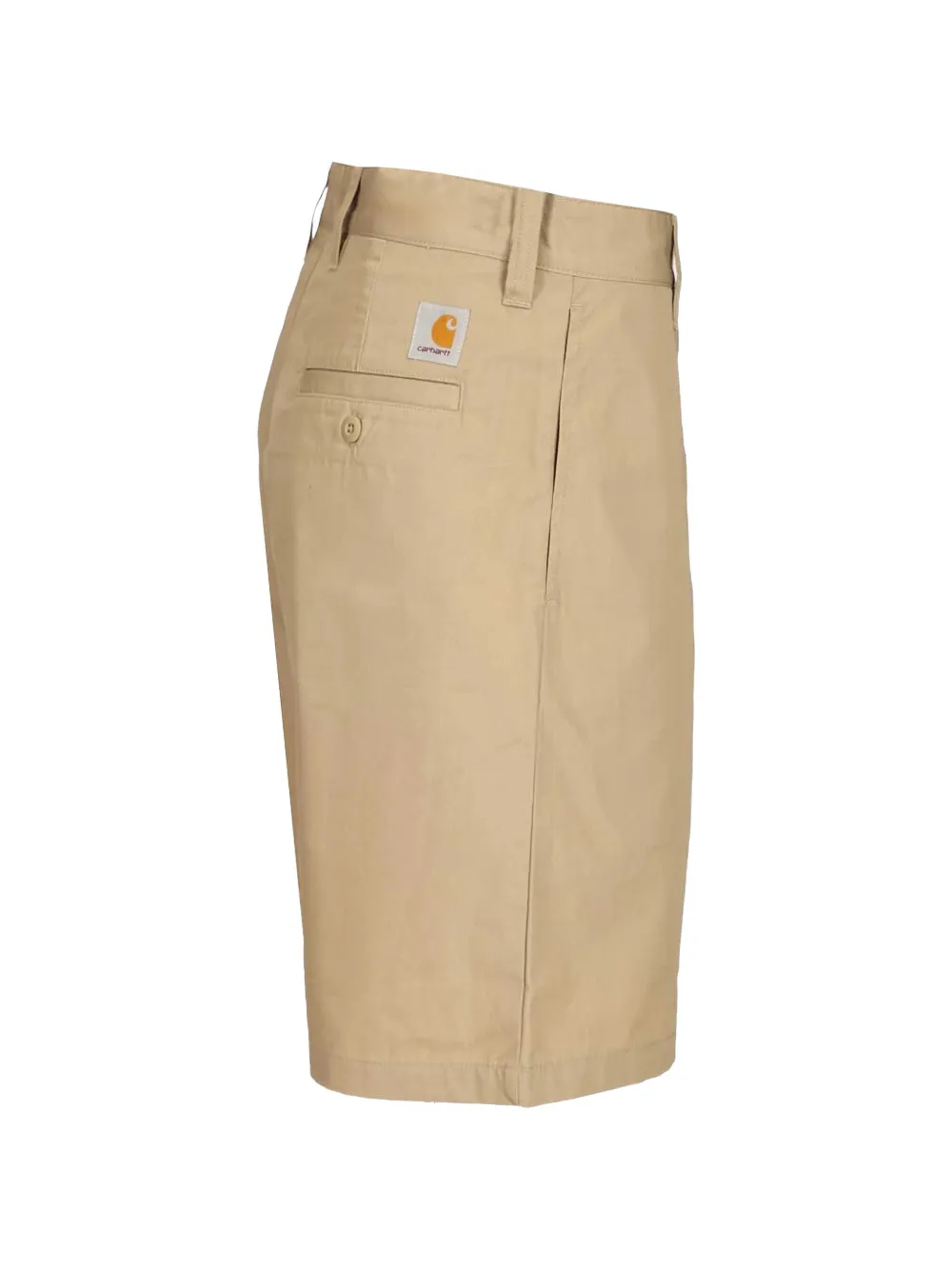 Carhartt WIP Calder shorts met logopatch Beige