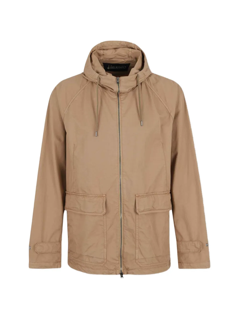 Herno hooded pocket jacket - Toni neutri