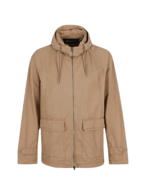 Herno hooded pocket jacket