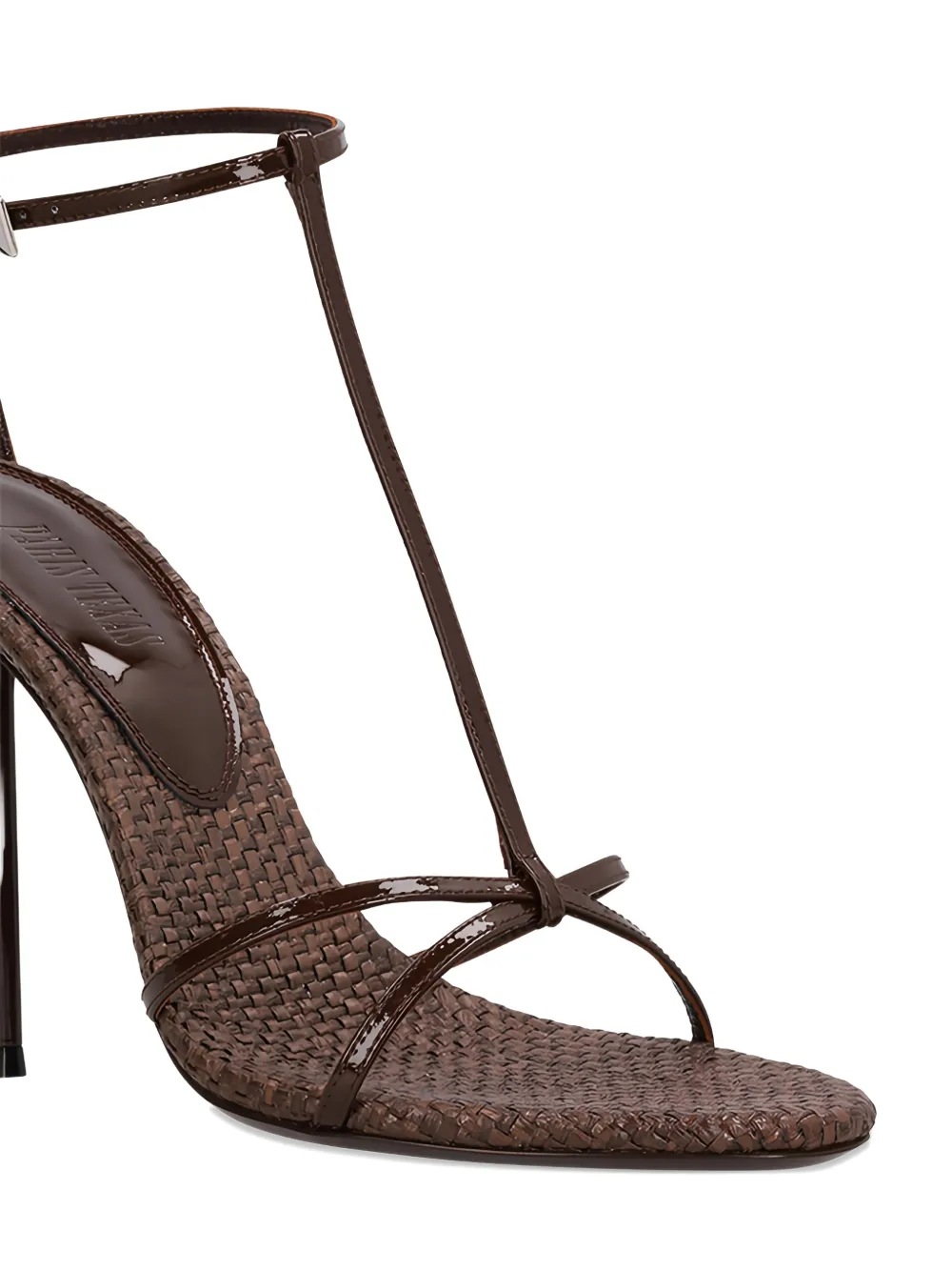 Paris Texas Lidia sandalen met T-bandje Bruin
