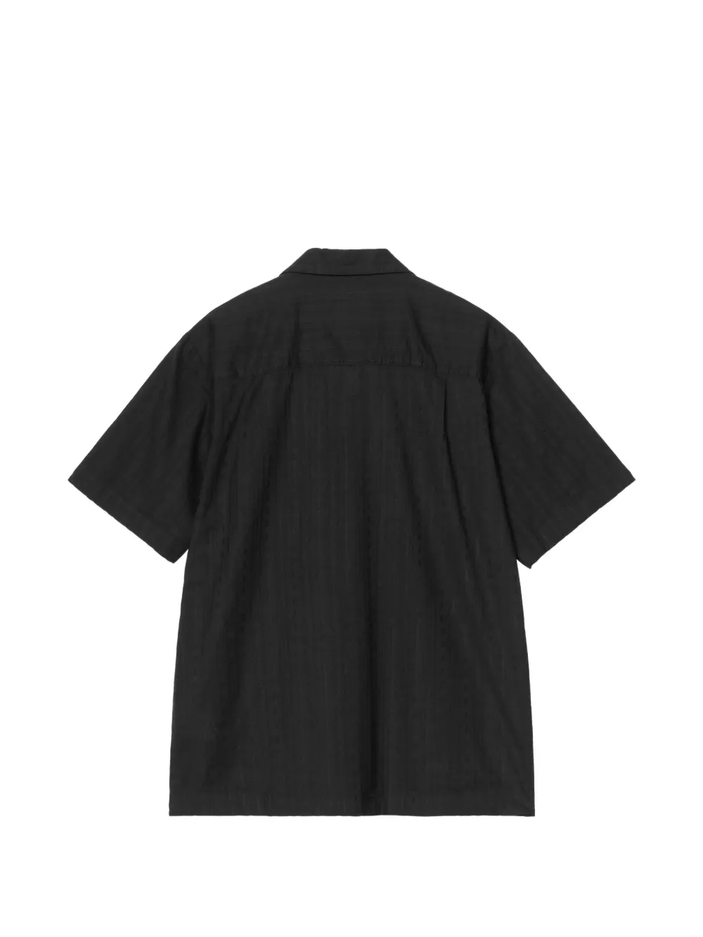 Carhartt WIP Gareth pochet katoenen overhemd Zwart