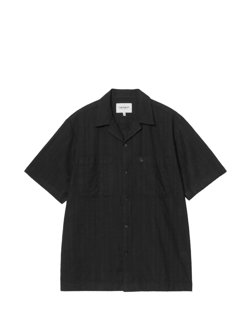 Carhartt WIP Gareth pocket cotton shirt - Schwarz