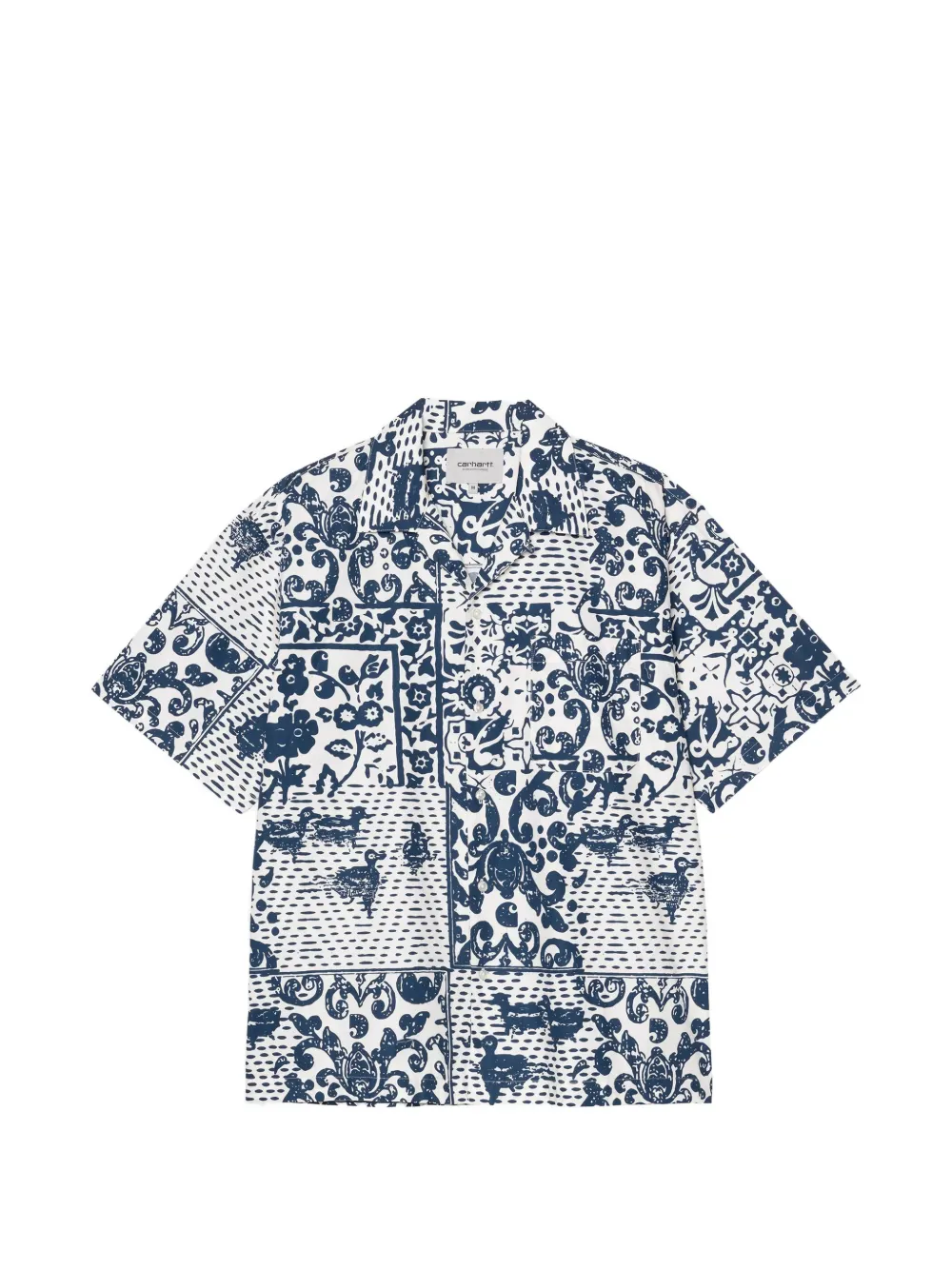 Carhartt WIP Vestige printed cotton shirt - Bianco
