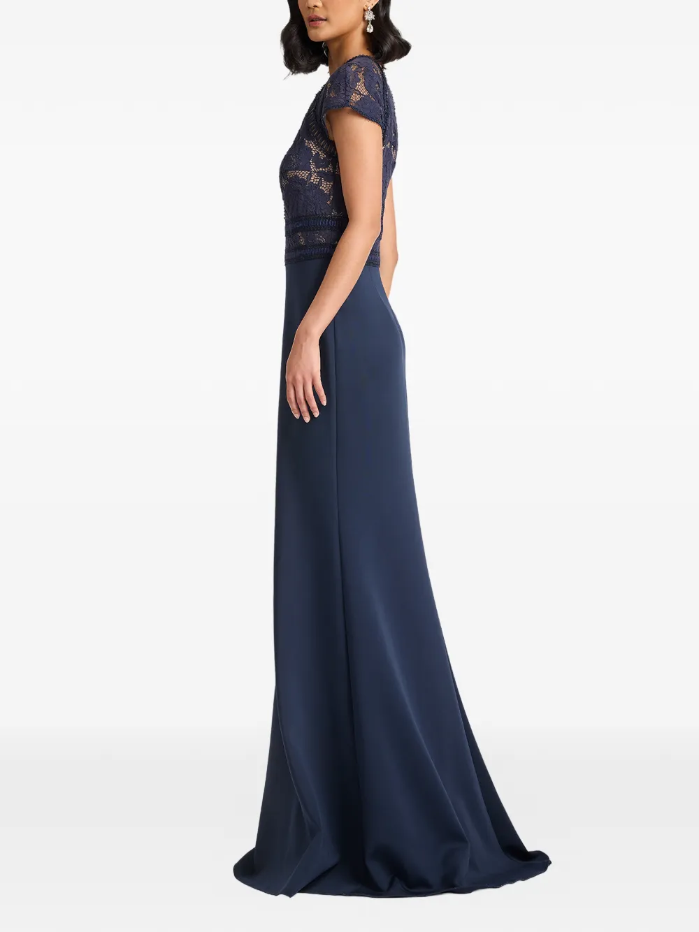 Tadashi Shoji Catrine jurk met kralen Blauw