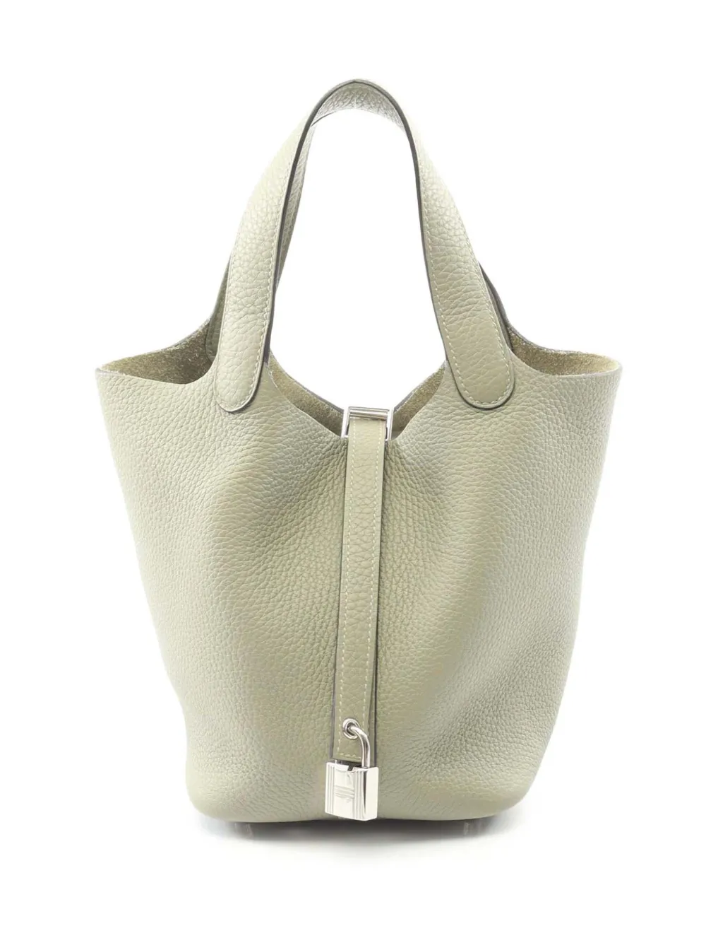 Hermès Pre-Owned 2023 Clemence Picotin Lock 18 handbag - Verde