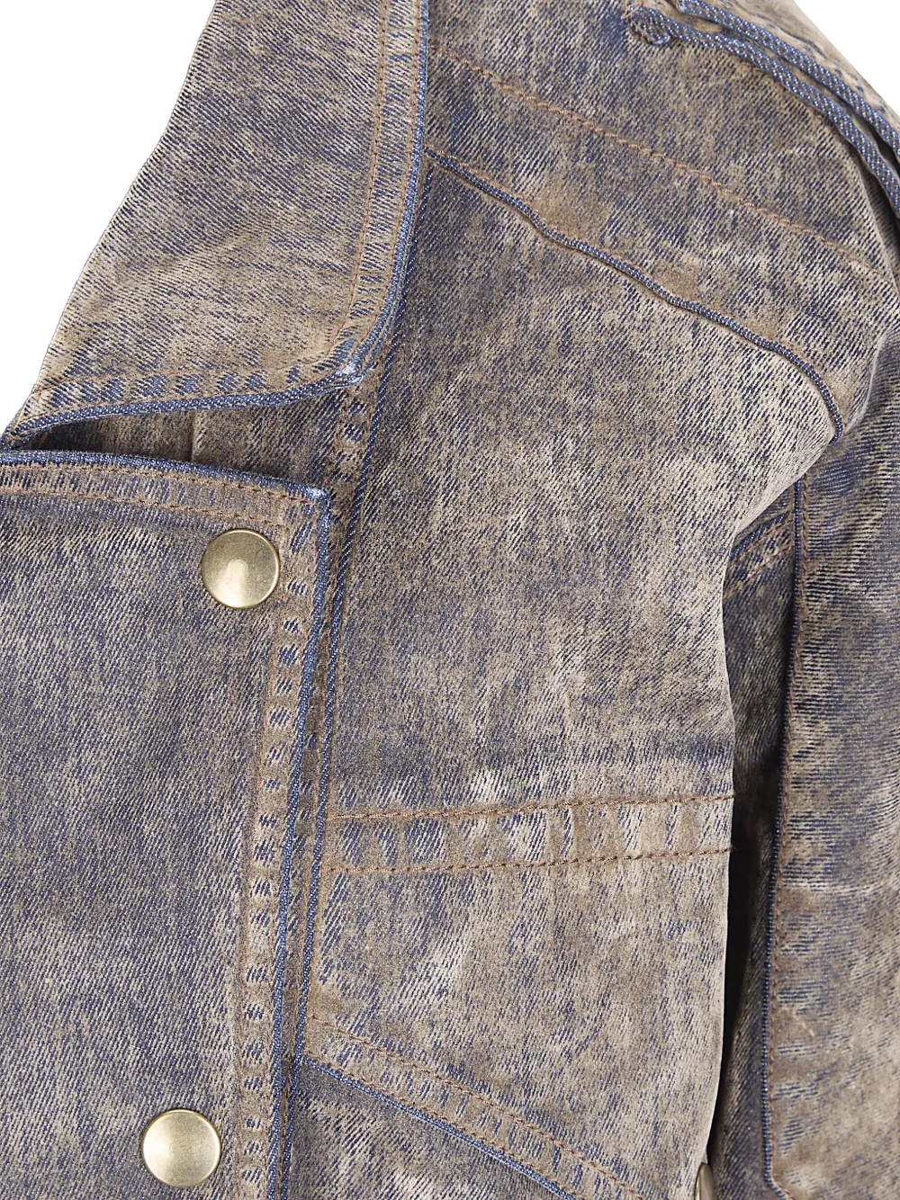 Vaquera Denim jack Blauw