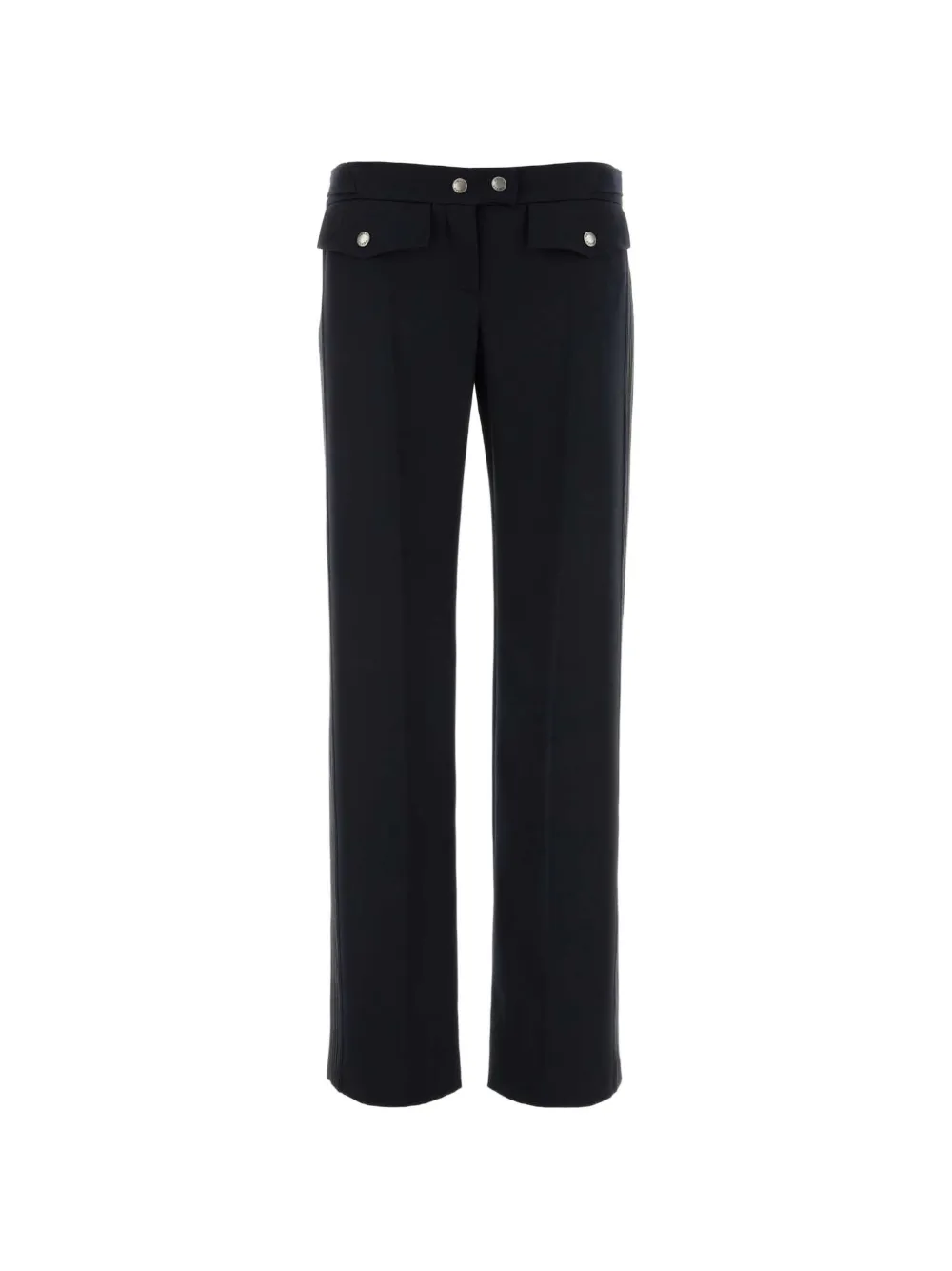 Alexander McQueen button trousers - Blu