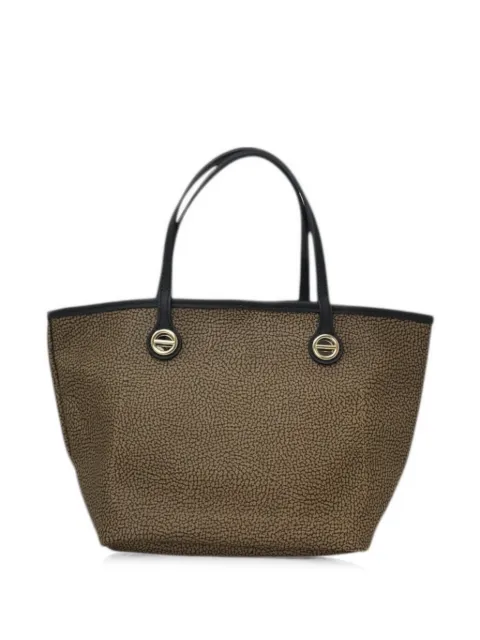 Borbonese petit sac cabas Flight imprimé