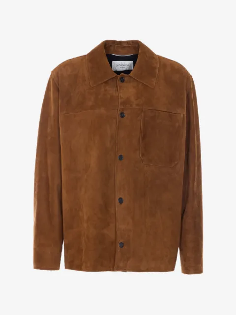 Saint Laurent button-fastening shirt jacket