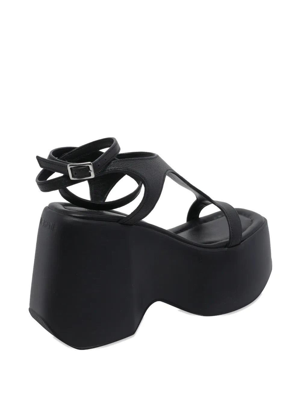 Vic Matie Leren sandalen Zwart