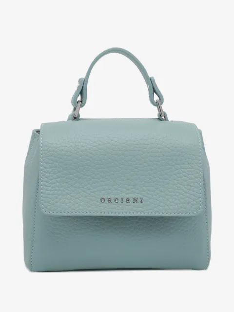 Orciani tote XS Sveva detalle del logo