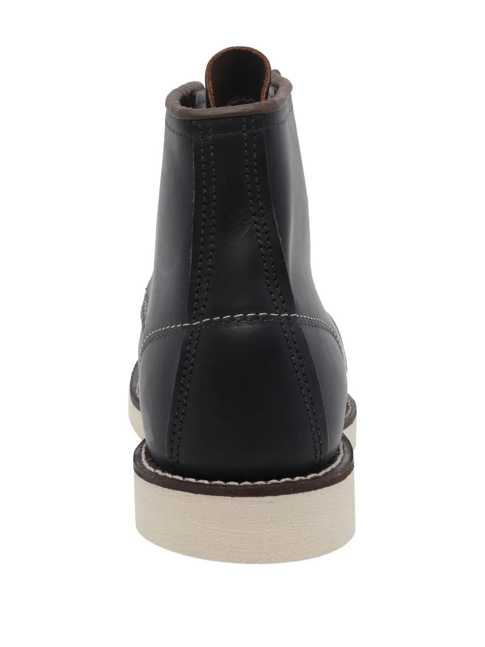 Red Wing Shoes Moc round-toe lace-up boots Zwart