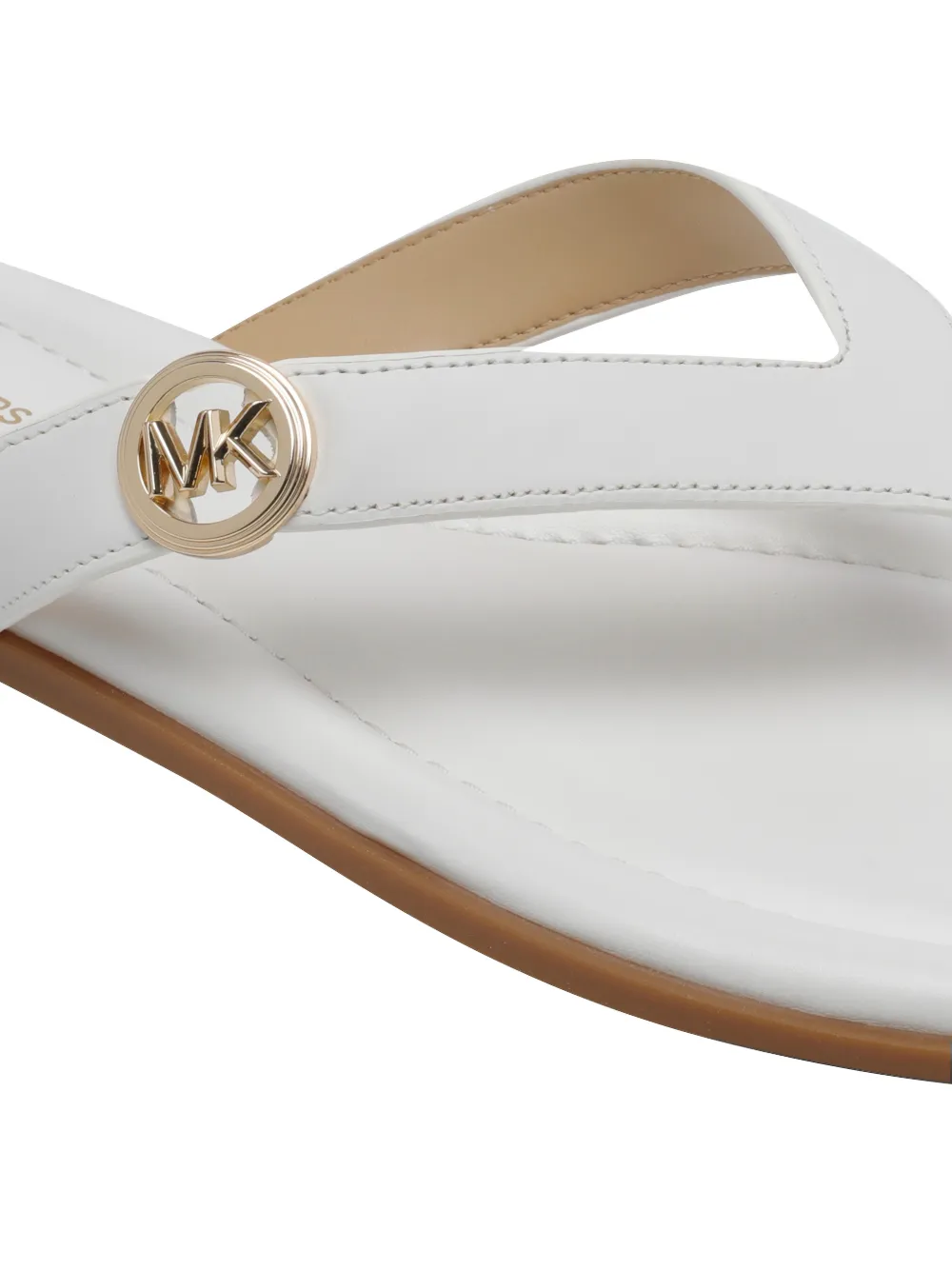 Michael Kors Erin sandalen met logo Wit
