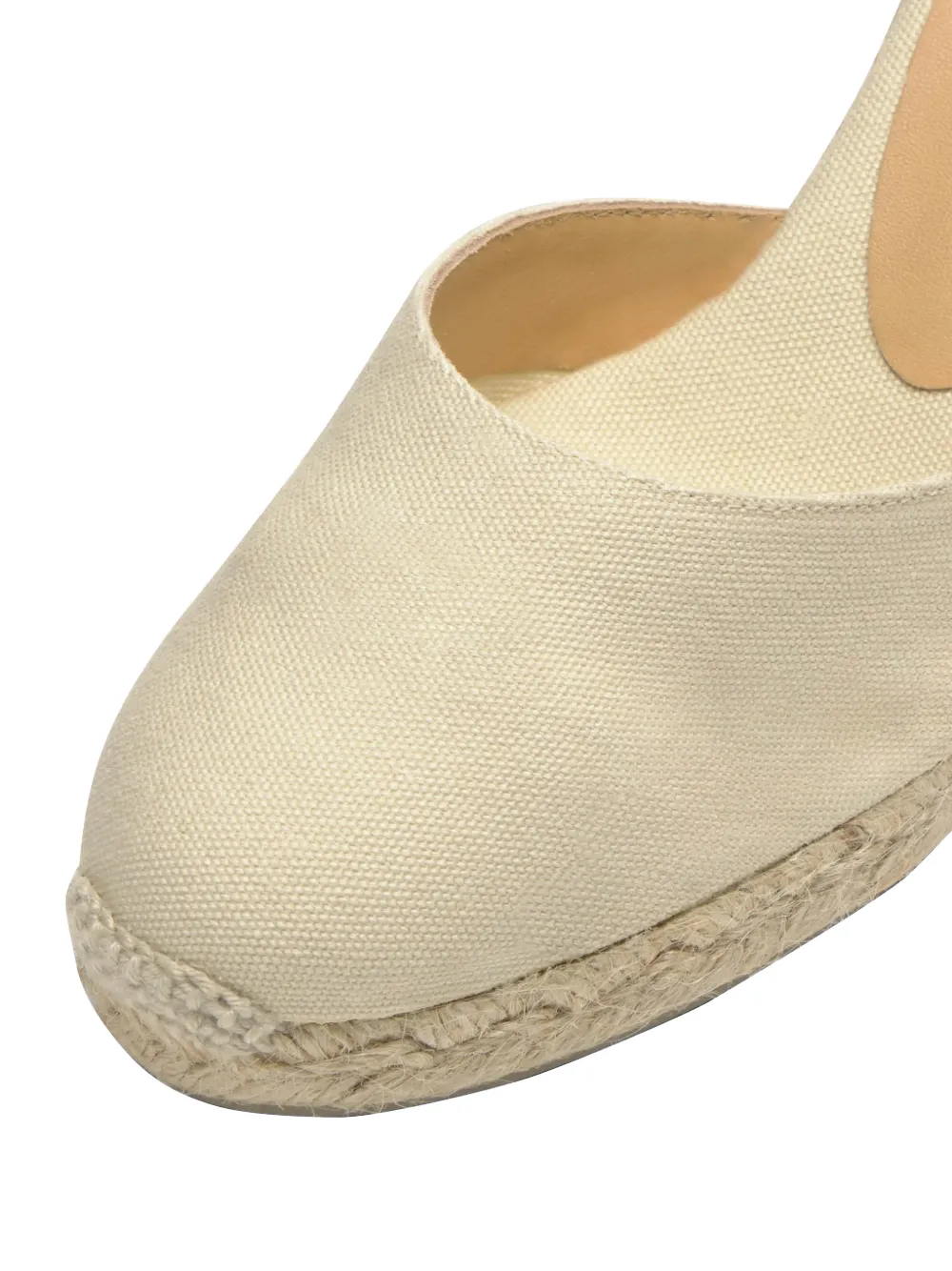 Castañer Carina round-toe espadrilles Wit