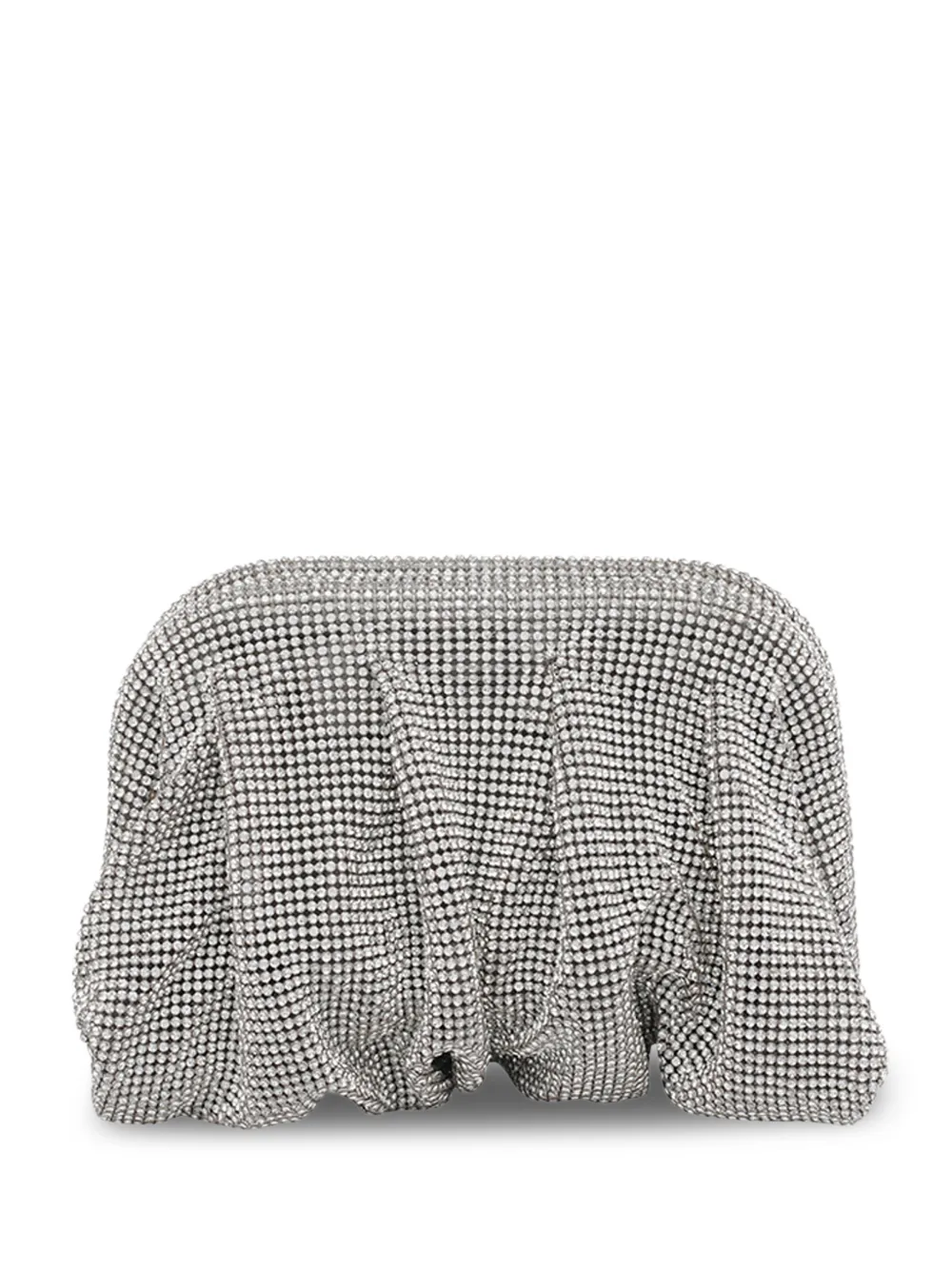 Benedetta Bruzziches Venus La Petite removable-chain clutch bag - Argento