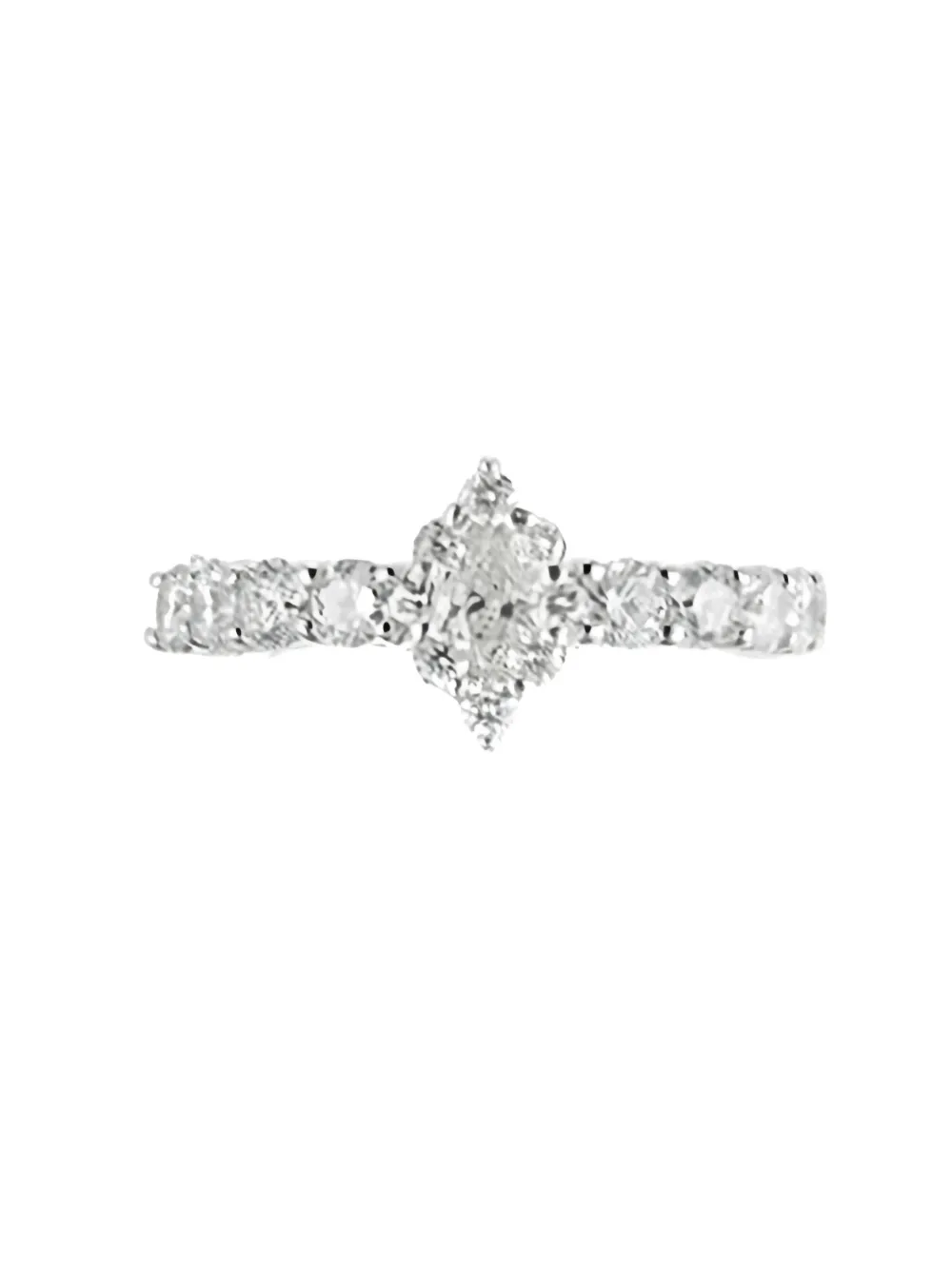  Yeprem Whisper Diamond Ear Cuff Earring - Silver 