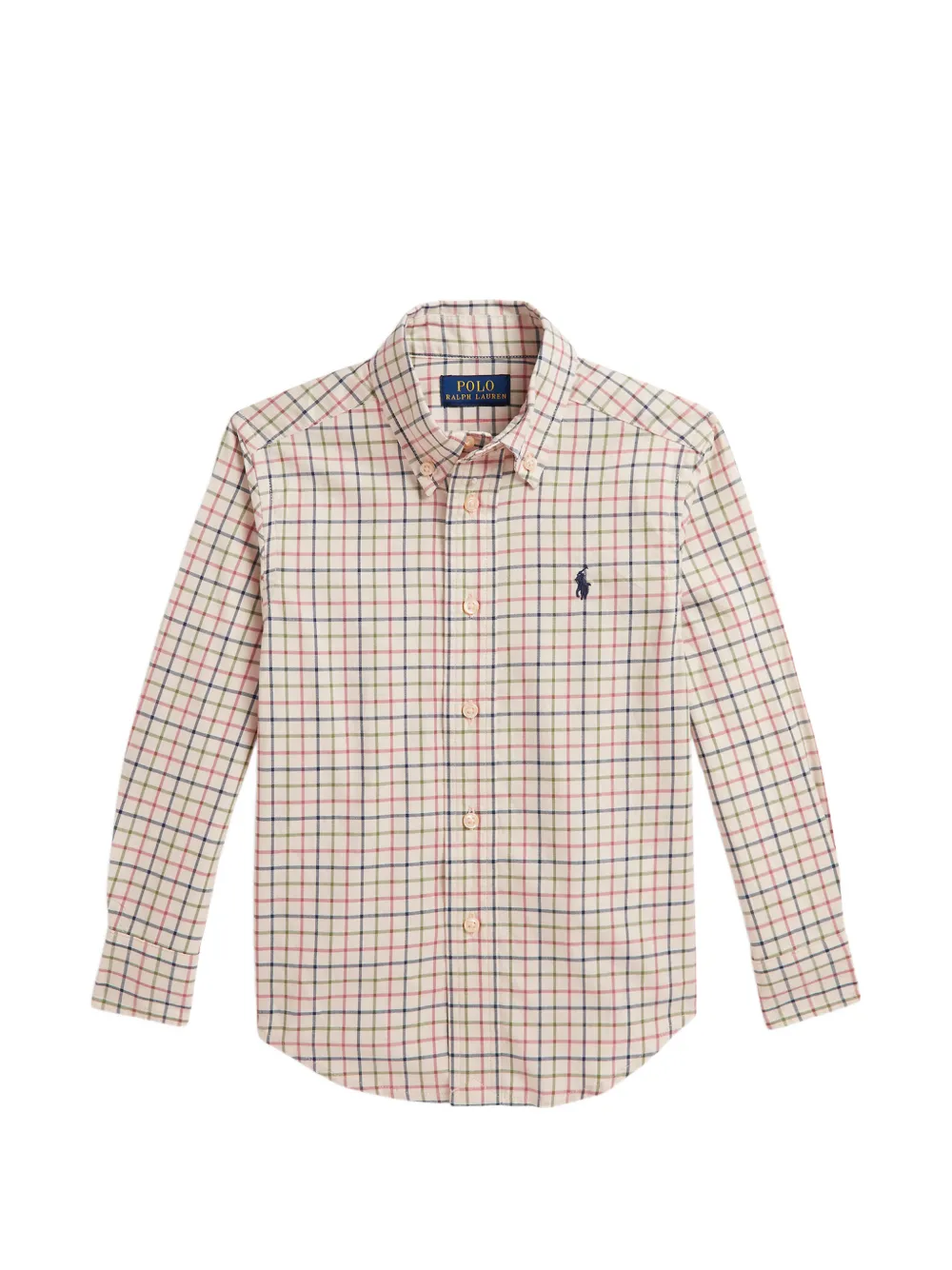 POLO RALPH LAUREN KIDS Camicia a quadri - Toni neutri