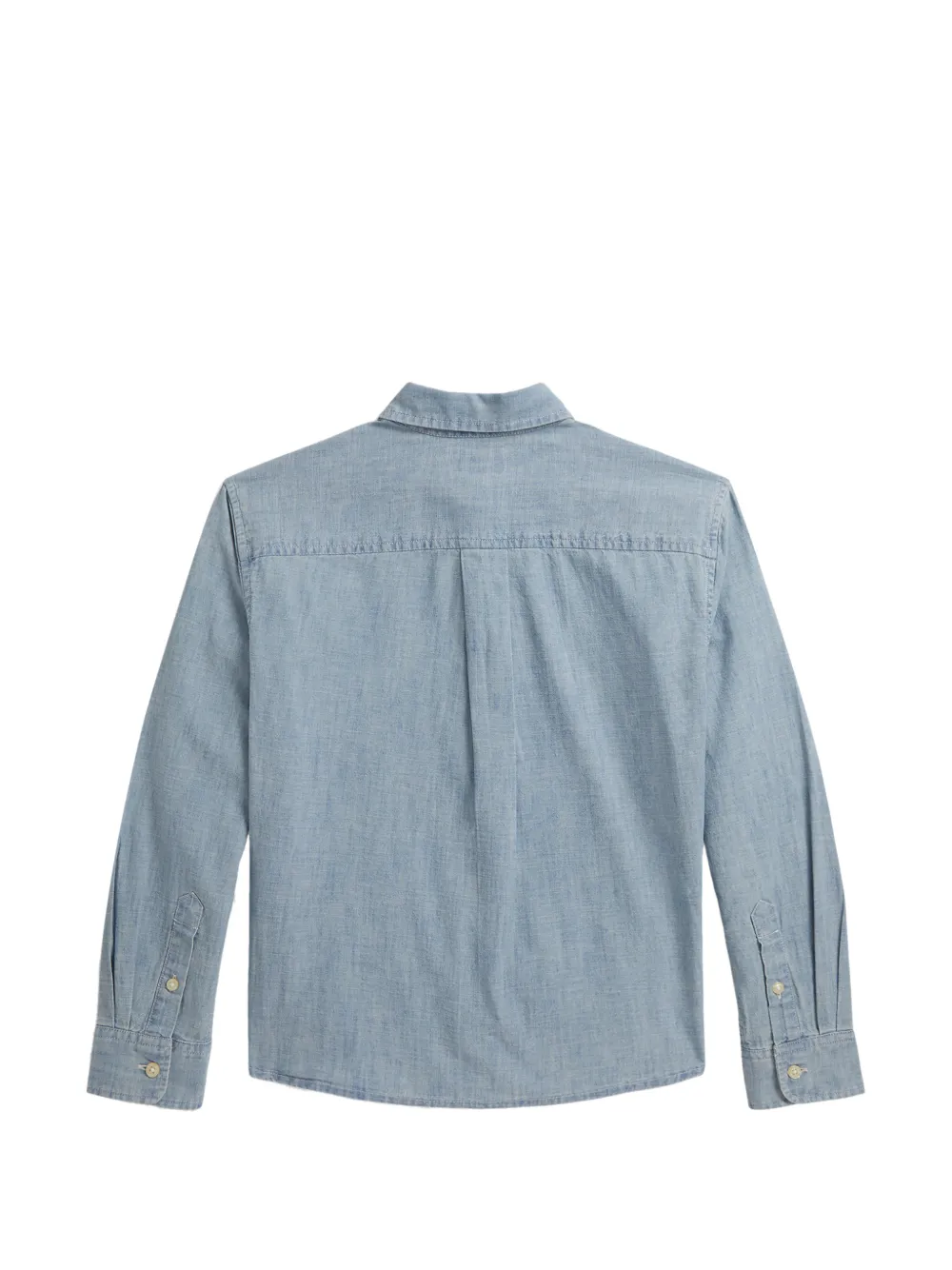 POLO RALPH LAUREN KIDS Shirt met lange mouwen en logo Blauw