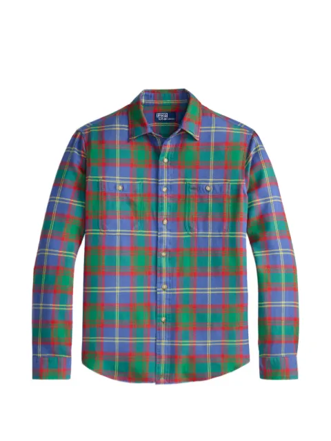Polo Ralph Lauren check-print button-down shirt