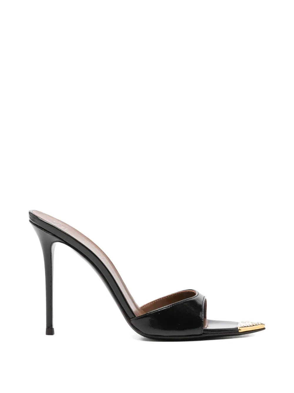 Giuseppe Zanotti crystal-embellished-detail sandals Zwart