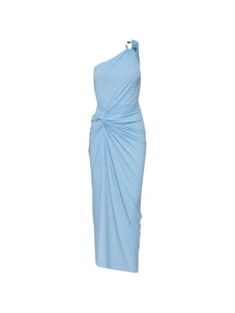 Baobab Canoa one-shoulder knot maxi dress