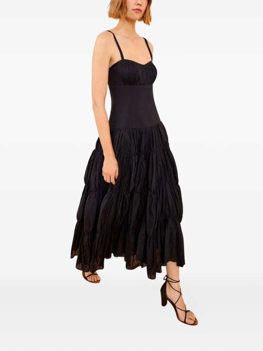 Ulla Johnson Maxi-jurk Zwart