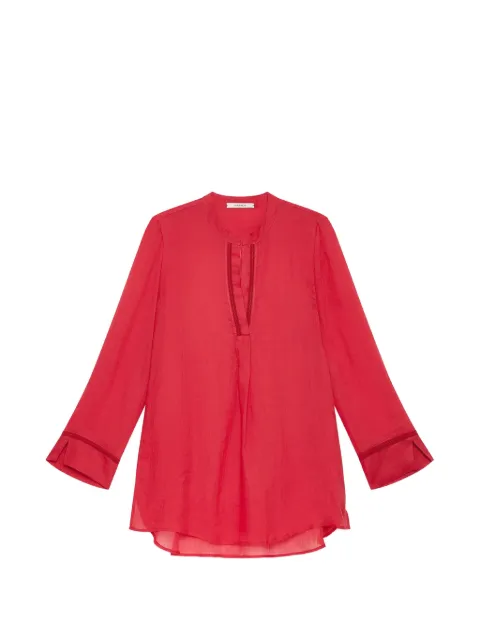 MALIPARMI zig-zag-stitch tunic