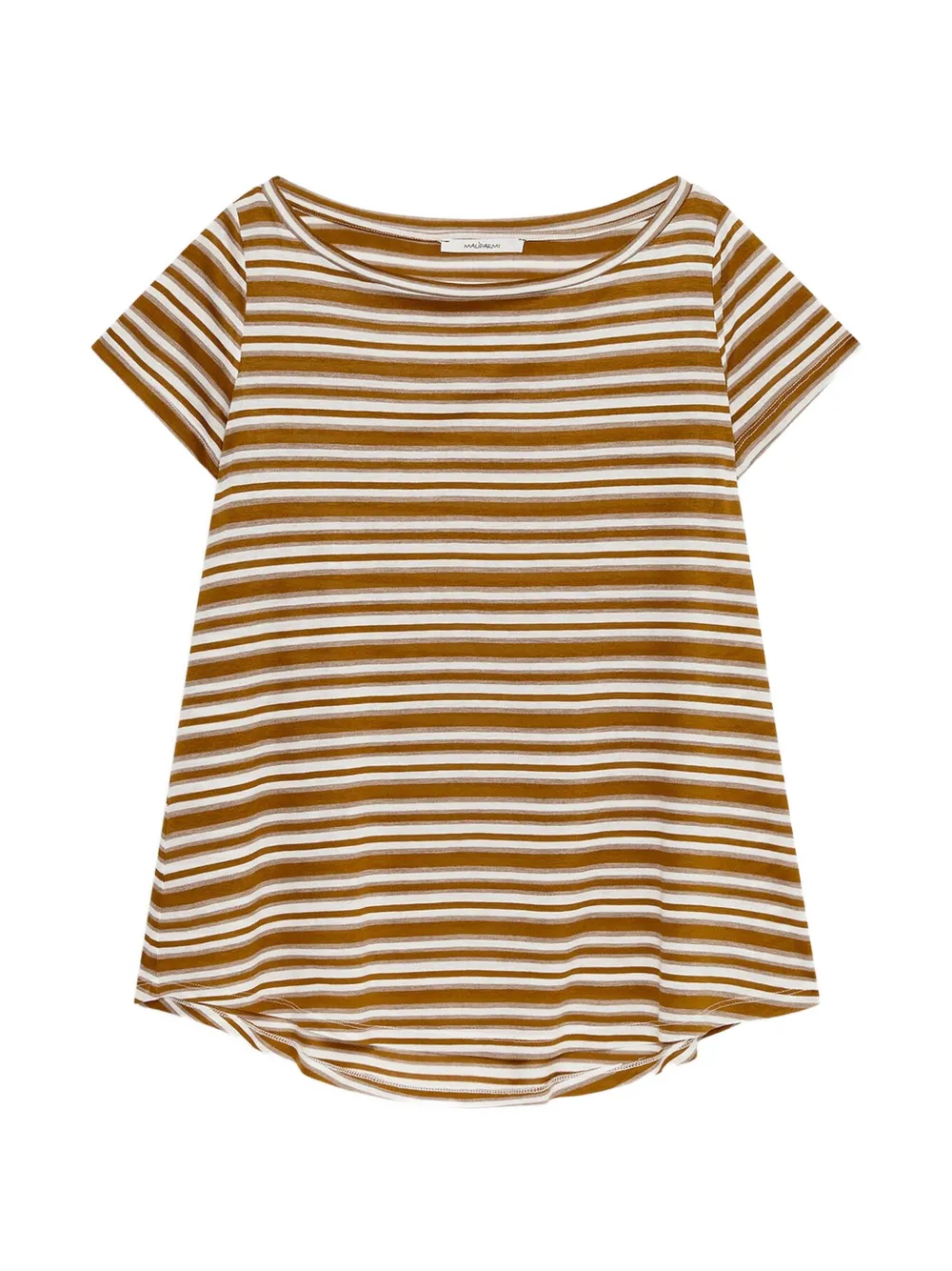 MALIPARMI T-shirt a righe - Marrone