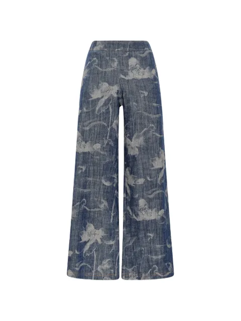 MALIPARMI floral-print trousers