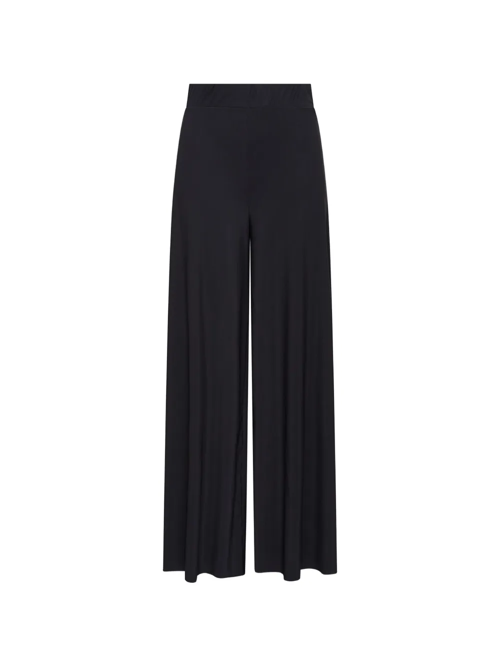MALIPARMI elastic-waistband palazzo pants - Nero