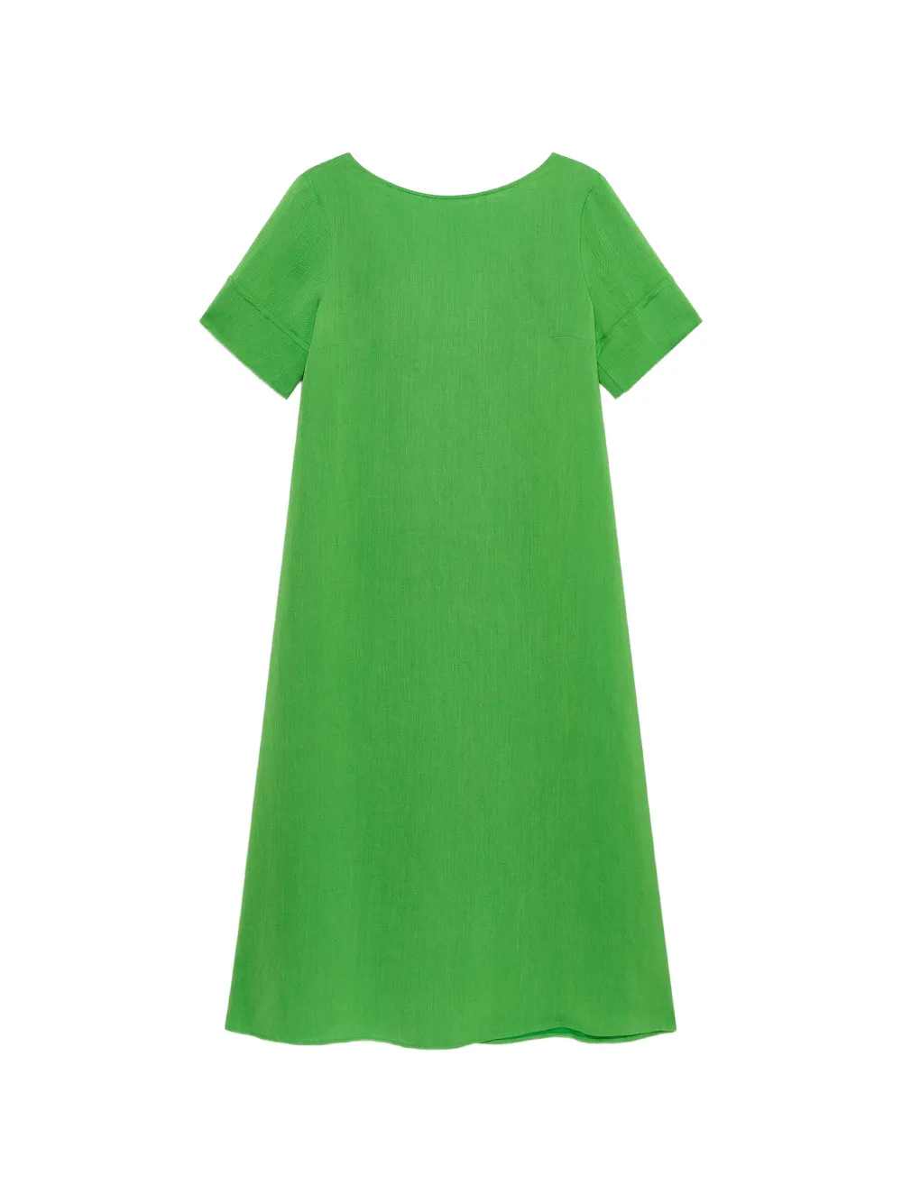 MALIPARMI Abito midi a maniche corte - Verde