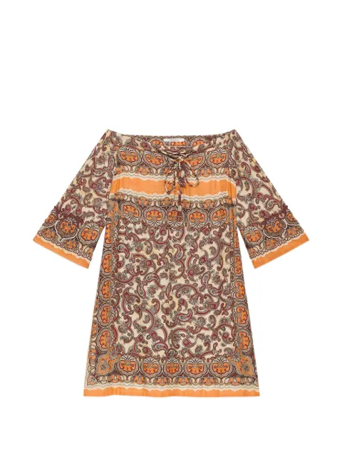 MALIPARMI Mini-jurk met paisley-print